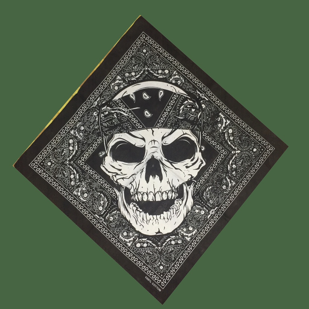 Bandana kull cao cấpKhăn bandana street style