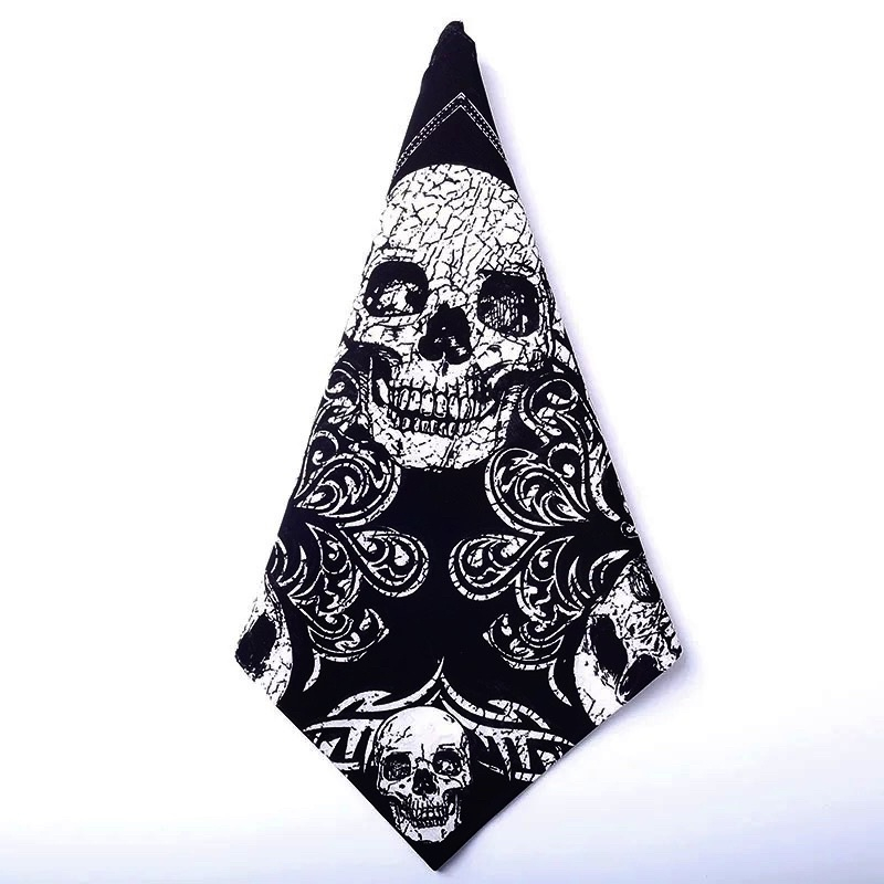 Bandana kull cao cấpKhăn bandana street style