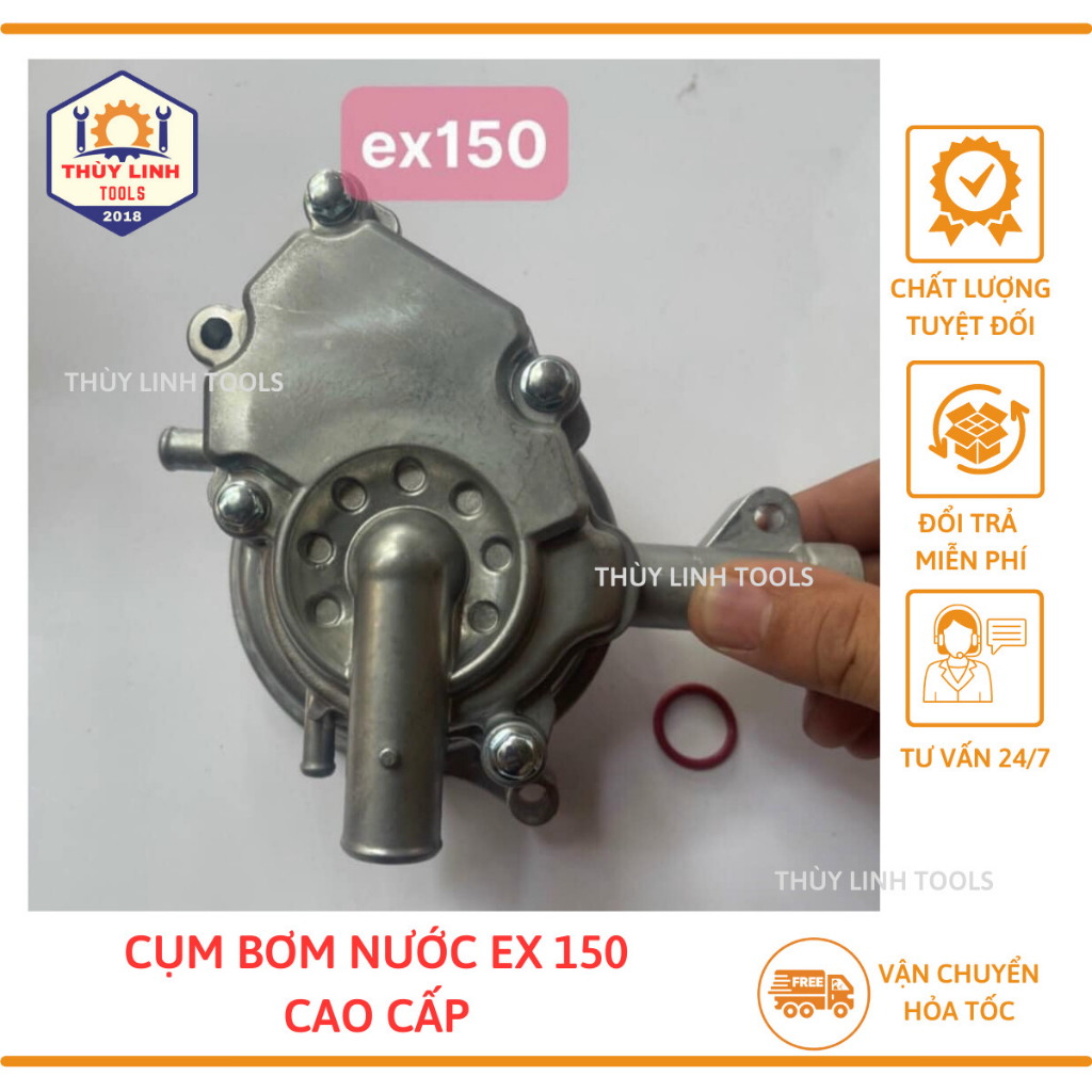 Cụm bơm nước dành cho xe máy Exciter135 và Ex150 THÙY LINH TOOLS