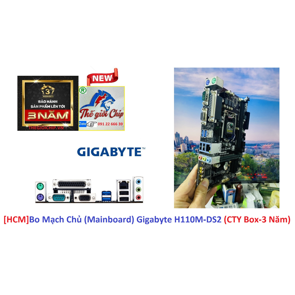 Bo Mạch Chủ  Gigabyte H110M-DS2