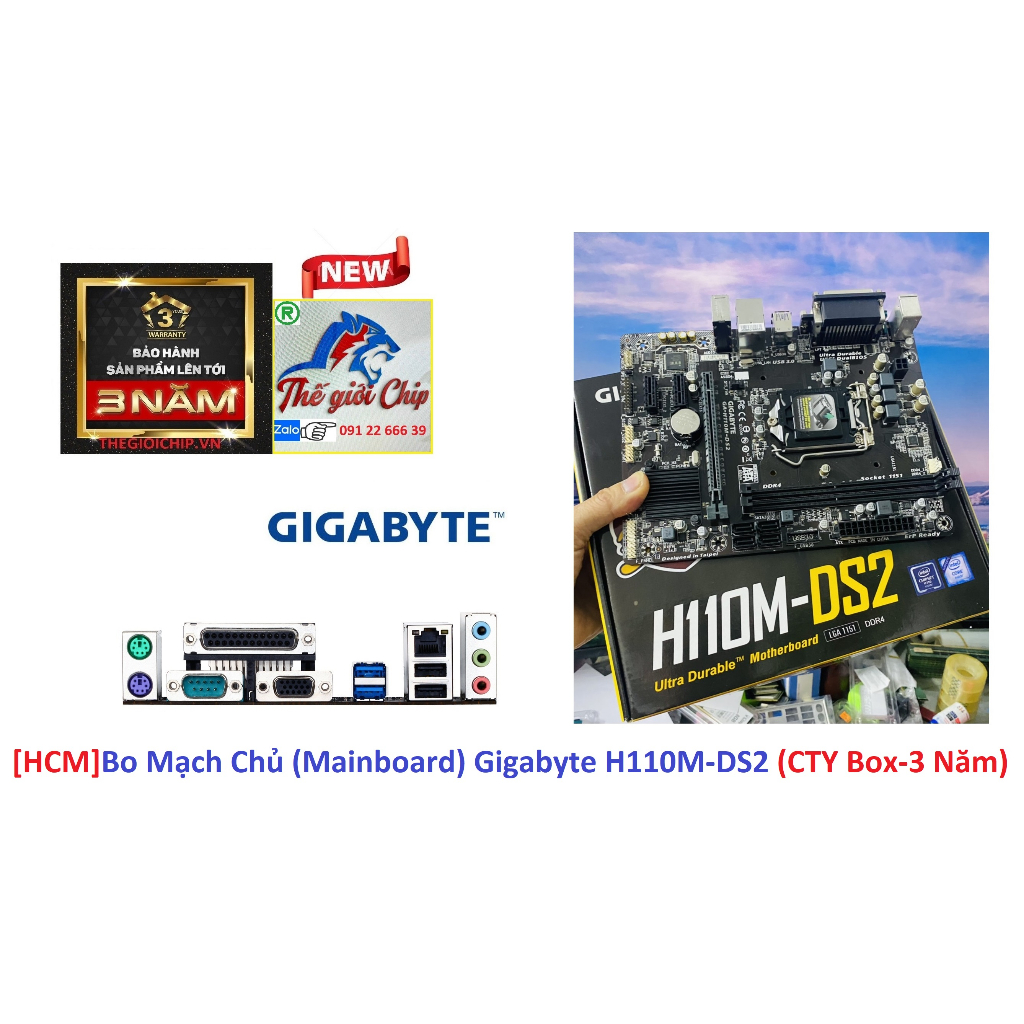 Bo Mạch Chủ  Gigabyte H110M-DS2