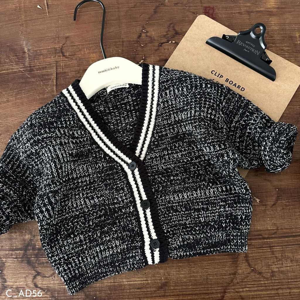 Áo Cardigan len EmbesKid, áo khoác len cho bé trai 11-31kg