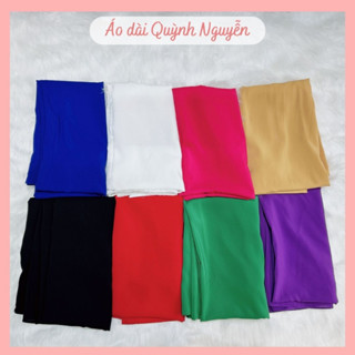 Quần lụa, quần mặc áo dài lụa nhật cao cấp có khóa chun co giãn dành cho cân nặng 40-70kg