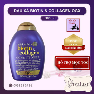 Dầu xả biotin & collagen ogx 385ml