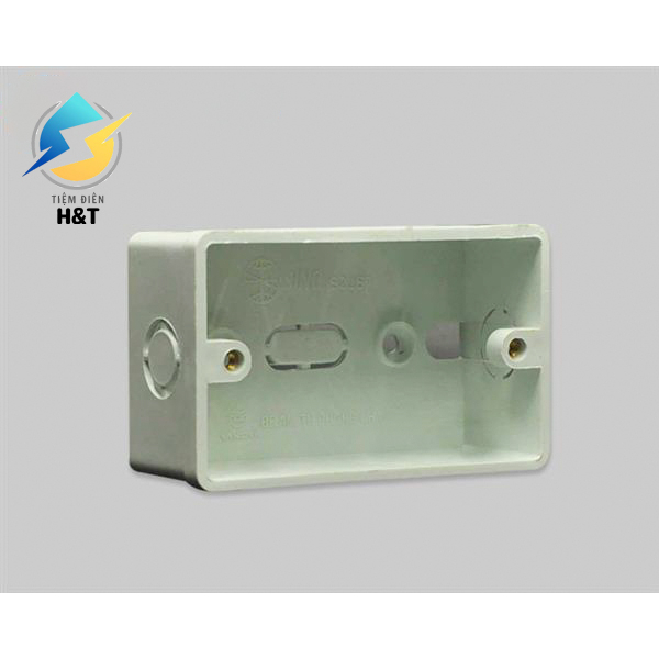 Sino - Đế Sino âm đơn/đôi chống cháy S2157/D - chính hãng Sino