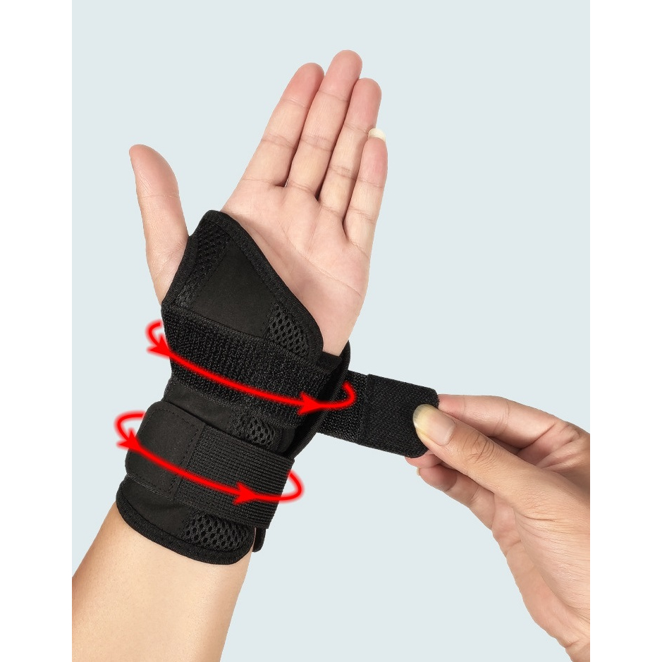 Đai Nẹp Cố Định Khớp Cổ Tay 2 Thanh Nẹp