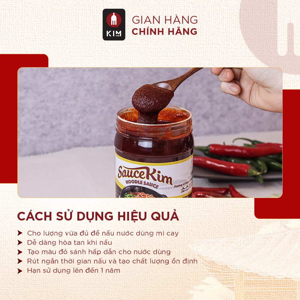 Sốt Nấu Mì Cay SauceKim