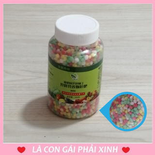 Phân bón tan chậm cho cây trồng, lọ phân bón tan chậm cao cấp 300g chuyên dùng cho cây cảnh, bồn hoa trong nhà