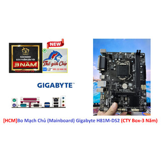 [HCM]Bo Mạch Chủ (Mainboard) Gigabyte H81M-DS2 (CTY Box-3 Năm)