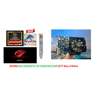 [HCM]VGA (Cạc màn hình) GIGABYTE GV N420/R3/2GB (CTY Box-3 Năm)