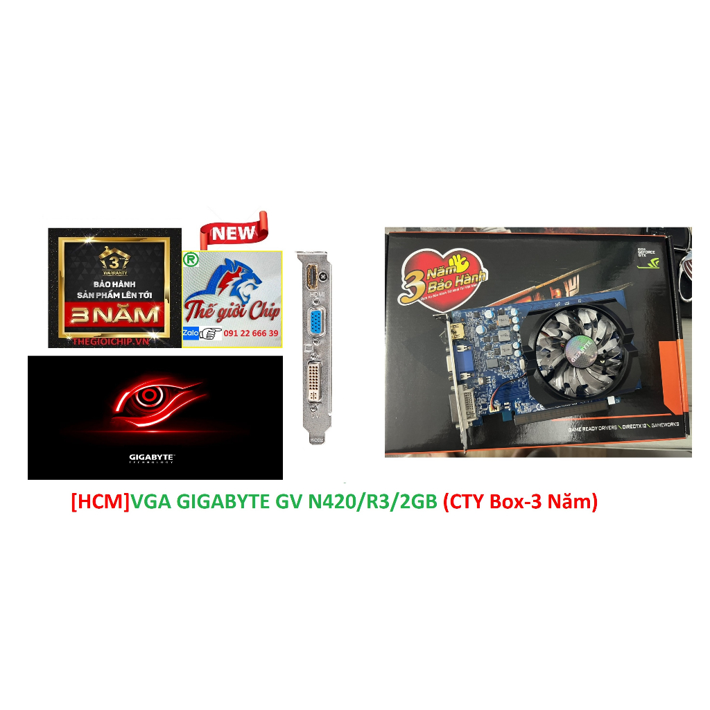 VGA  GIGABYTE GV N420/R3/2GB