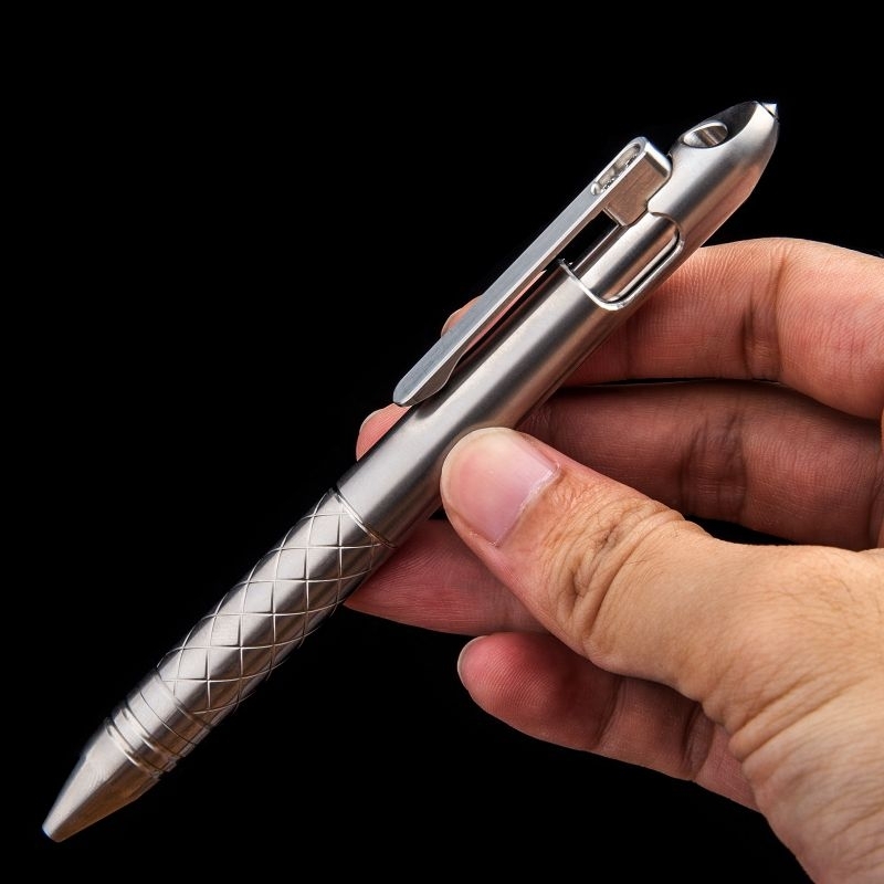 bút chiến thuật titanium lẫy bolt siêu bền