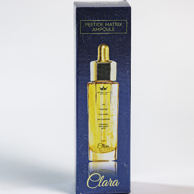 Serum Dưỡng Ẩm Peptide Matrix Ampoule dưỡng da, Serum Chống Lão Hóa Da Clara 50ml