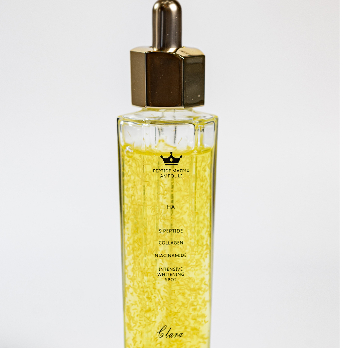 Serum Dưỡng Ẩm Peptide Matrix Ampoule dưỡng da, Serum Chống Lão Hóa Da Clara 50ml