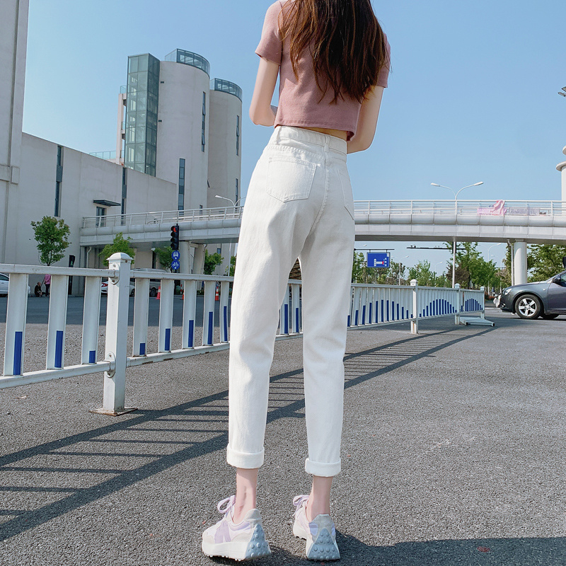 Quần xuông Nữ baggy kaki M Fashion lưng cao phong cách Hàn quốc