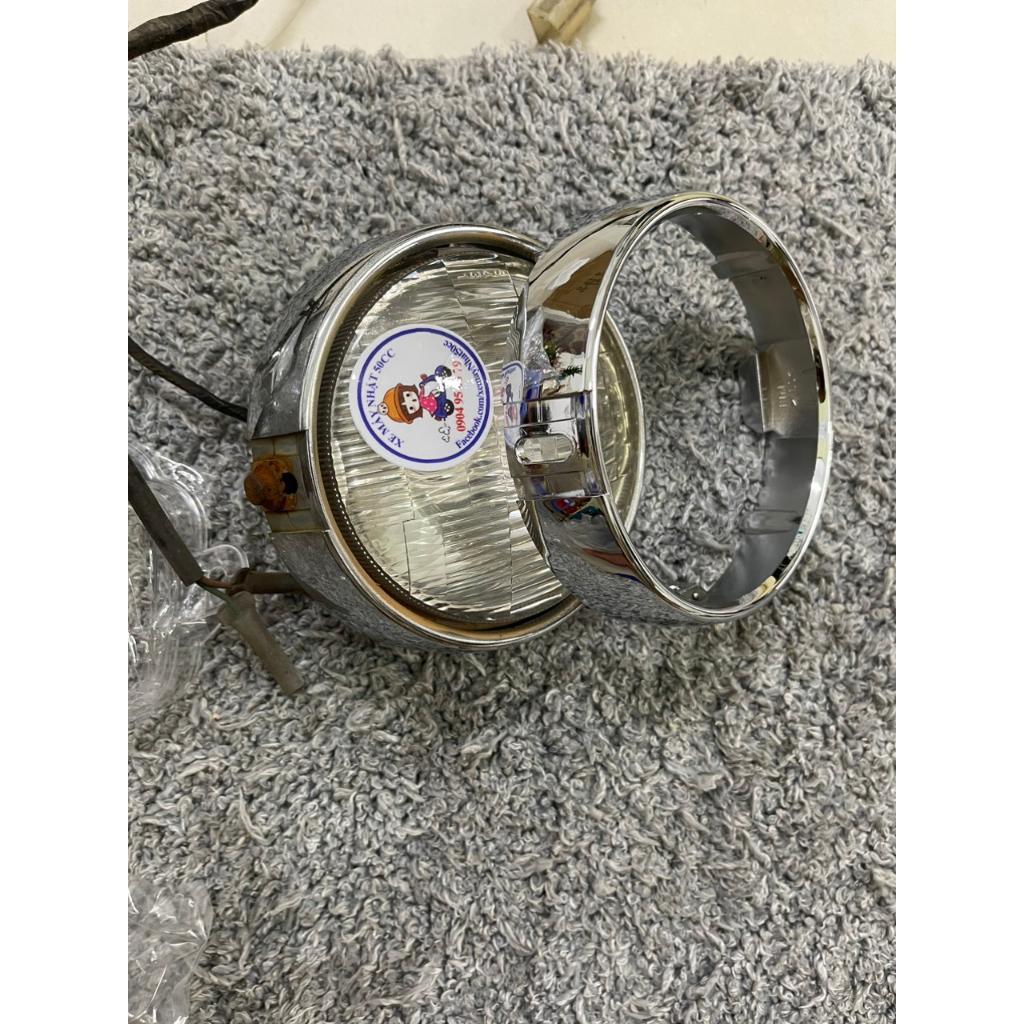 Vòng đèn, bóng đèn, gáo đèn, pha đèn, Bộ đèn gắn xe Crea, Giorno, Julio 50cc nội địa Nhật