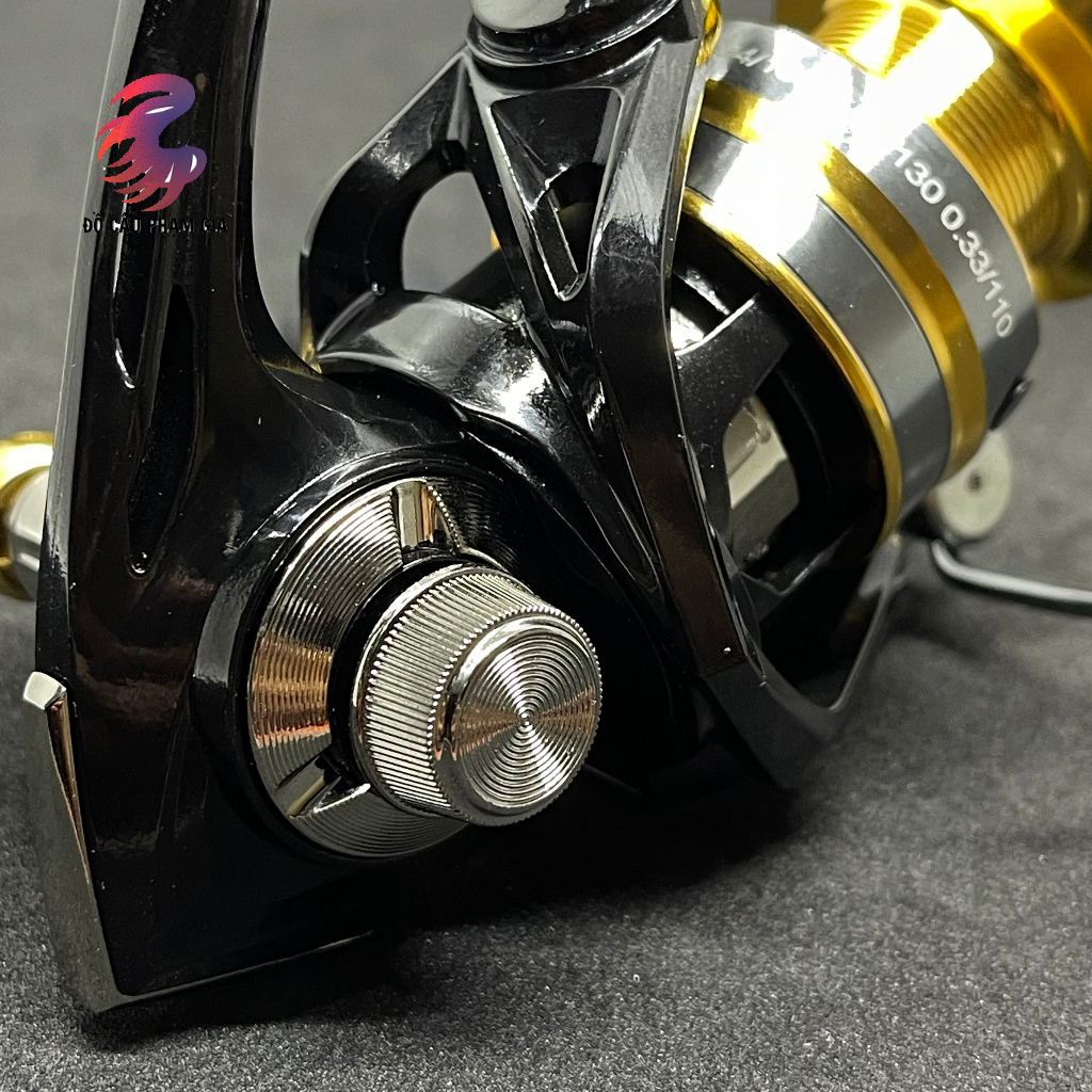 Máy Câu Deukio CrossFire DZ2000-DZ3000 Quay Siêu Êm, Chất Liệu Kim Loại