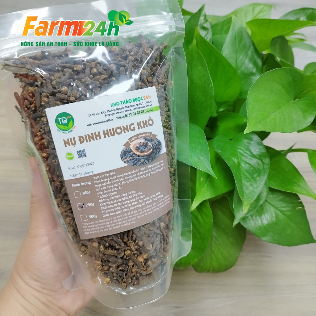 Nụ đinh hương khô Tây Bắc, gia vị cho các món ăn thơm ngon , giảm ho, cải thiện tiêu hóa | Farm24h