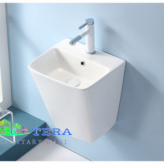  Chậu lavabo liền khối Tera 