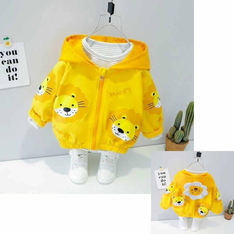 Áo khoác bé trai bé gái Bosskids Chất vải cao cấp sành điệu phong cách Hàn Quốc AKBG14123