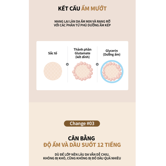 Phấn nước IOPE Air Cushion COVER 15g Daily Beauty Official