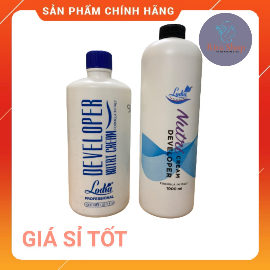 [Giá Sỉ Tốt] Oxy Trợ Nhuộm Lodia 1000Ml Hàng Chính Hãng, Lodia Nutri Developer 6% 9% 12%