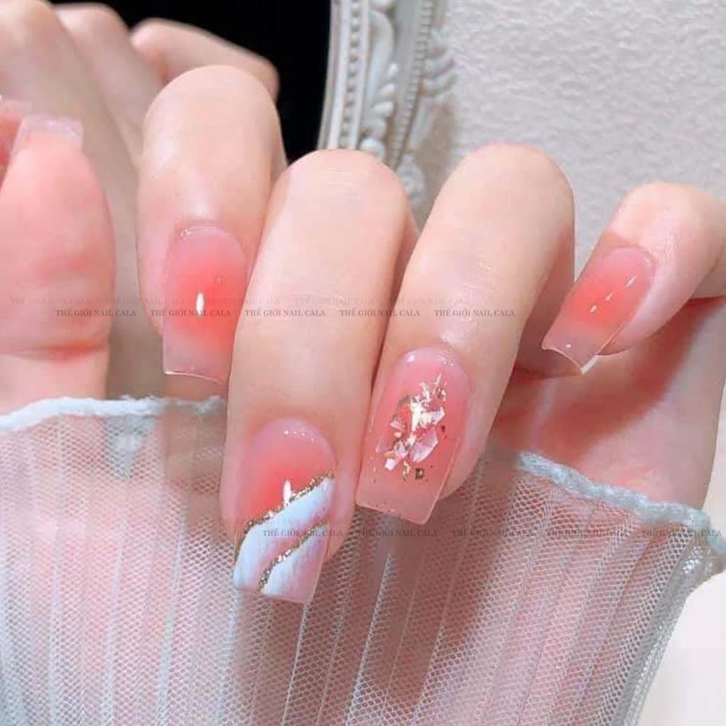Gel nhũ ẩn xà cừ siêu lấp lánh - Có 6 màu - Gel trang trí móng hot hit 2023 - Chất gel đậm đặc - Xà cừ lấp lánh bắt mắt
