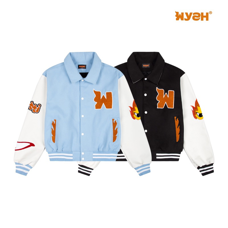 Áo Khoác WYSH Basic Varsity Jacket