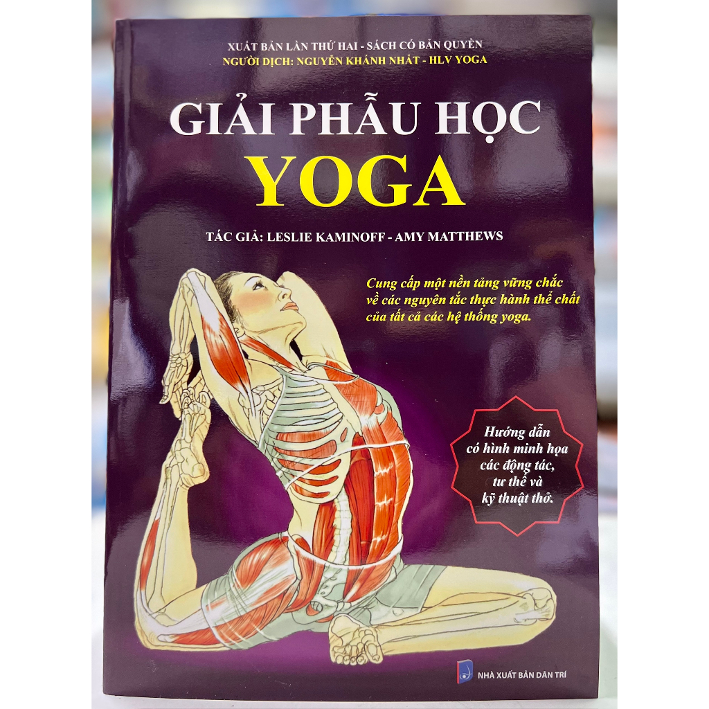 Sách - Giải phẫu học YOGA