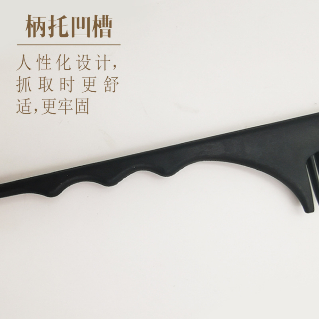Lược cá mập đuôi sắt chải tóc, gỡ rối tạo kiểu tóc nhỏ gọn 22cm x 2,4cm