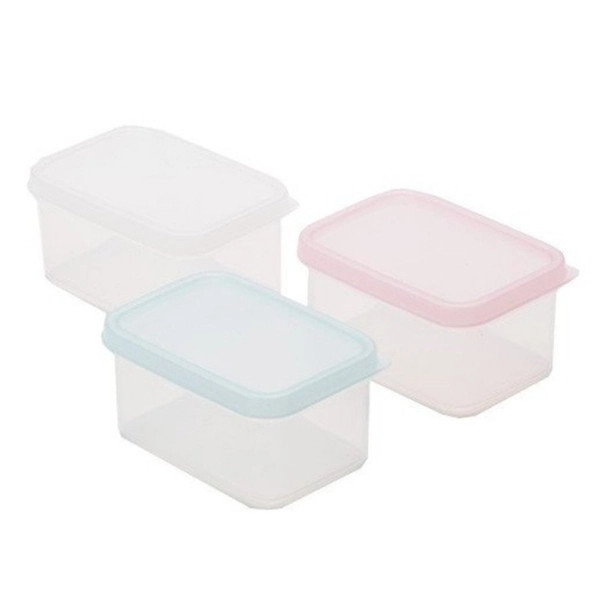 Set 03 hộp thực phẩm Million Pack Mini 200ml Yamada - Hàng chính hãng