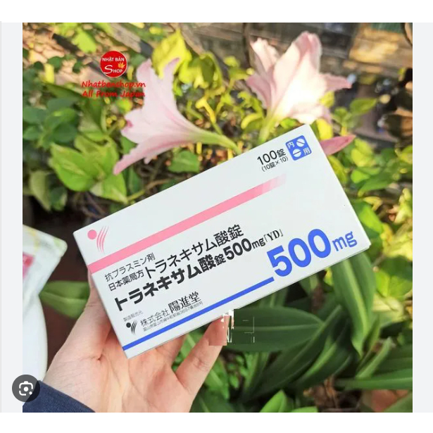 Viên uống Transamin 500mg giúp trắng da hàng nội địa Nhật- Út store