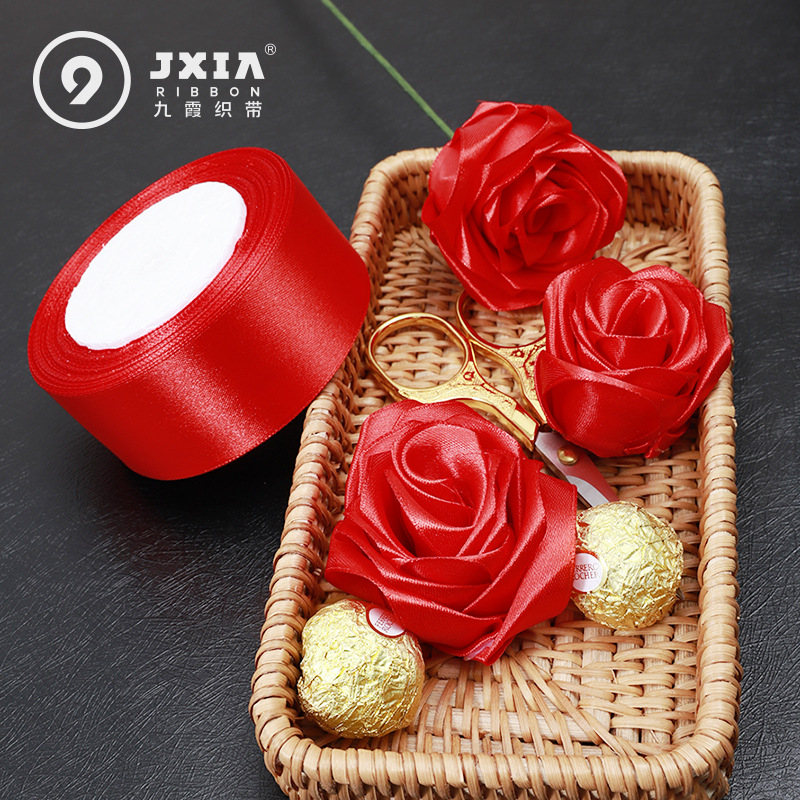 Ruy Băng Lụa Cuộn 4cm - Cuộn 22m