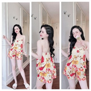 ĐỒ BỘ NỮ, SET BỘ, ĐỒ MẶC NHÀ, BỘ 2 DÂY LỤA CAO CẤP