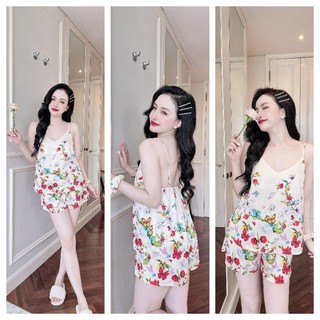 ĐỒ BỘ NỮ, SET BỘ, ĐỒ MẶC NHÀ, BỘ 2 DÂY LỤA CAO CẤP