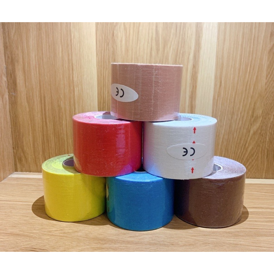 Băng Dán Cơ Thể Thao, Băng Keo Dán Cơ CE (5cm x 5m)