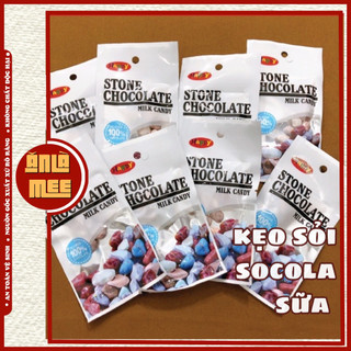 Kẹo sỏi đá socola sữa, kẹo nhai viên sỏi đá sắc màu -Tiệm ăn vặt ĂN LÀ MÊ ăn vặt tuổi thơ