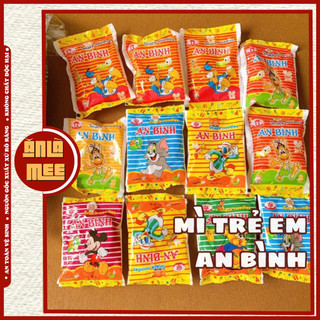 Mì tôm trẻ em ăn liền -tiệm ăn vặt ăn là mê ăn vặt tuổi thơ