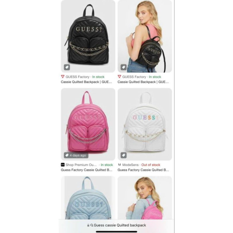 🌸Balo G u e s s 4 màu xinh 🌸