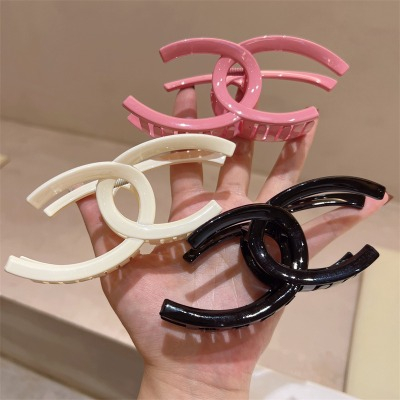 Kẹp Tóc Cá Mập / Kẹp Tóc Cỡ Lớn Thiết Kế Chữ Thập Mới Dễ Phối Đồ Cá Tính Cho Nữ