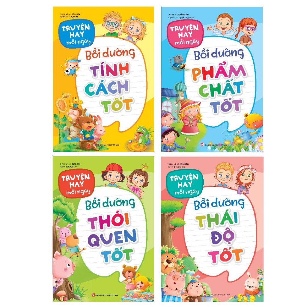 Combo Sách: Trọn Bộ 4 Cuốn Truyện Hay Mỗi Ngày (MinhLongBooks)