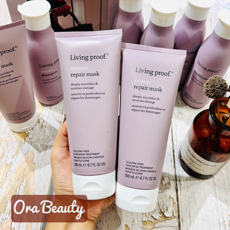 Mặt nạ ủ phục hồi tóc hư tổn Living Proof Restore Repair Hair Mask