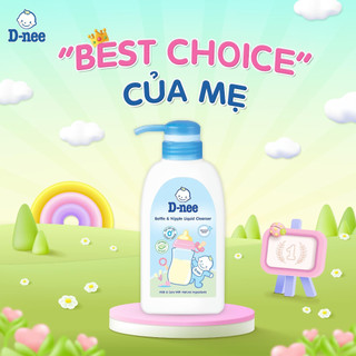 Nước rửa bình sữa D-nee 500ML