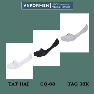 Tất hài tất bí mật giáu giày BIZMEN chống tuột - 3 màu Co08