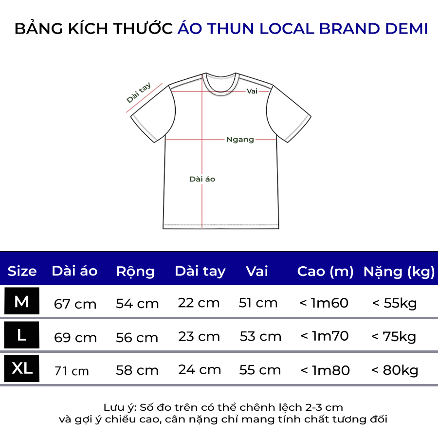 Áo thun local brand form rộng, tay lỡ, hình in blur độc đáo vải thun cotton mịn mát màu đen DEMI | DE-T70