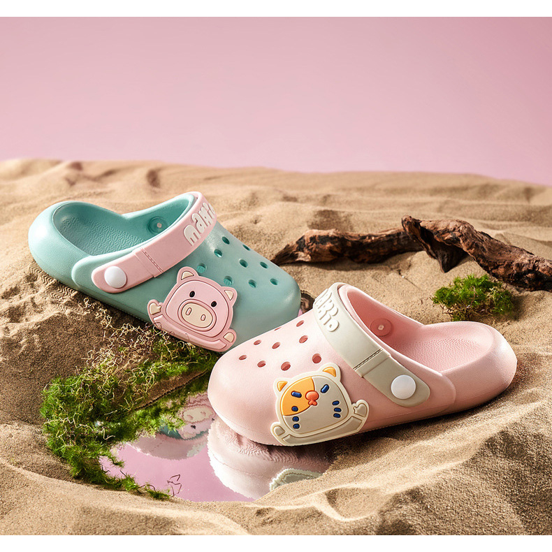 Dép Sục Trẻ Em Cheerful Mario Dễ Thương Siêu Nhẹ, Siêu Mềm Đi Học Đi Chơi Cho Bé Trai Bé Gái. SK139
