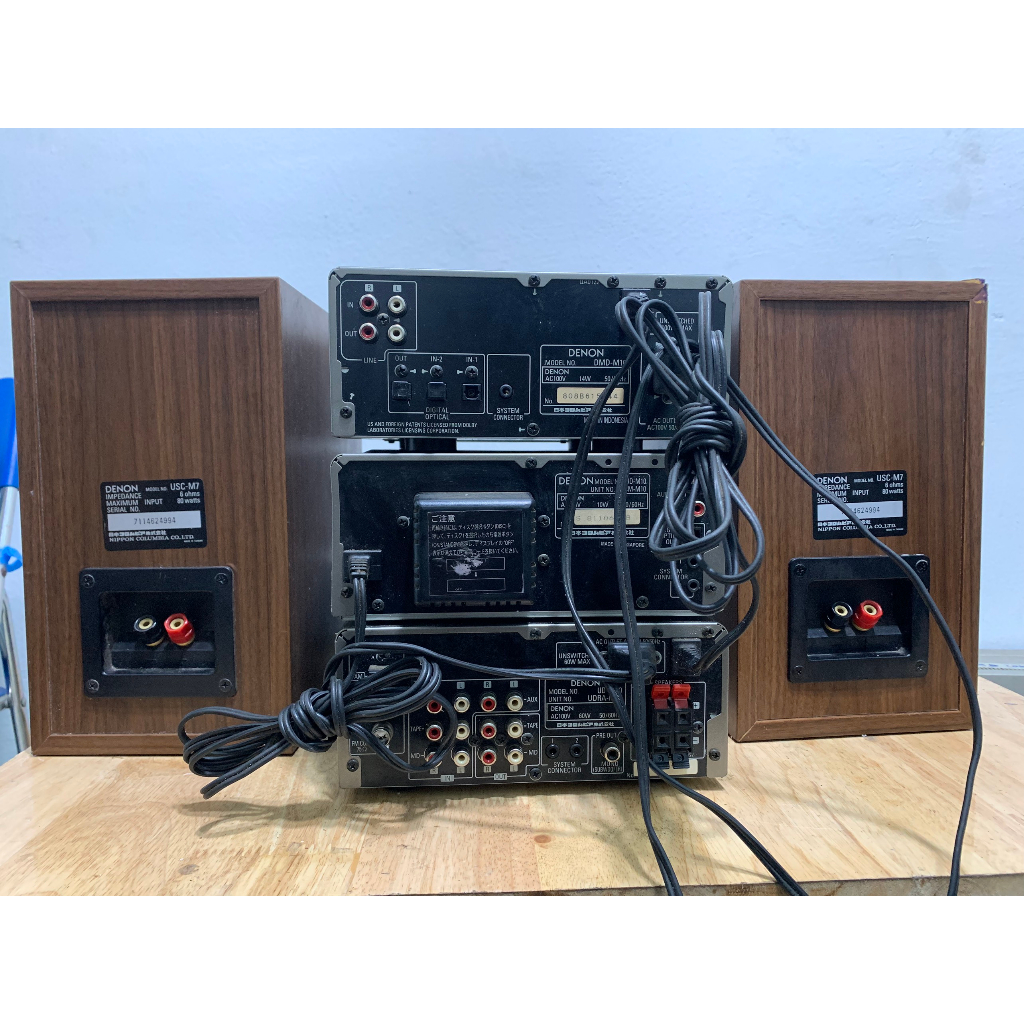 Bán dàn nghe nhạc Denon M10 loa m7 đẹp keng hát cực tốt