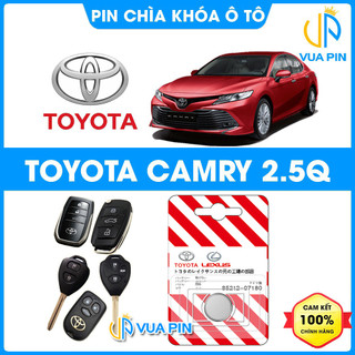 Pin chìa khóa ô tô Toyota Camry 2.5Q chính hãng Toyota sản xuất tại Indonesia 3V Panasonic