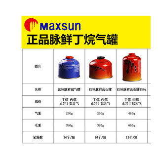 Bình Butane dã ngoại Maxsun Camping