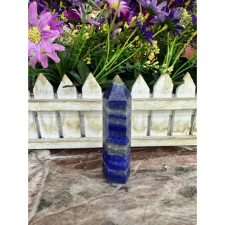 Trụ đá phong thủy trấn thạch đá Lapis Lazuli